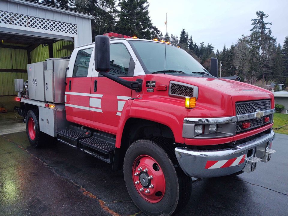 2009 Chevrolet C5500 Kodiak 4x4 Brush Truck