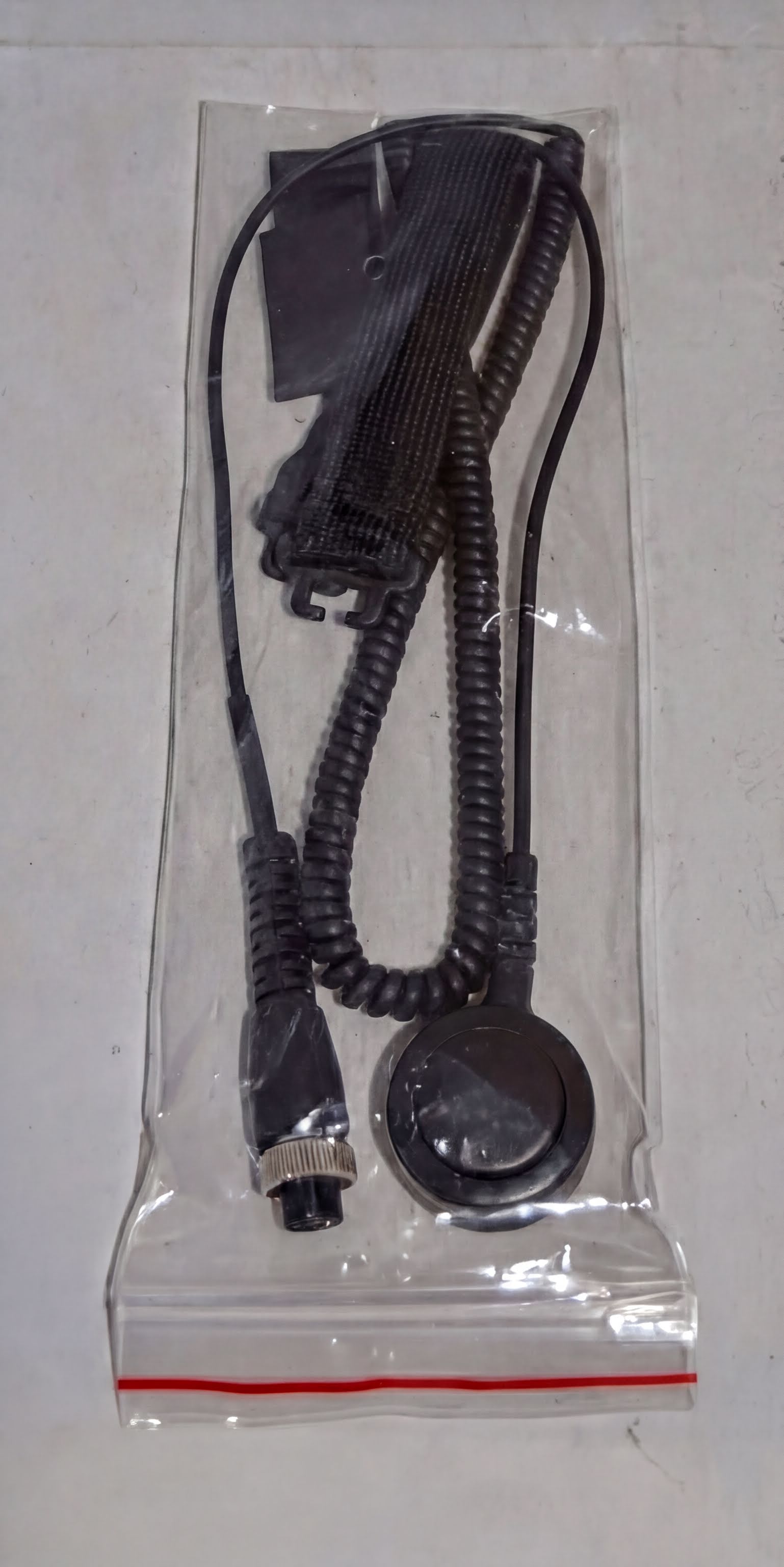Cobalt Throat Microphone Firefighter Police EMS Microphone (Used, Sold As Is)