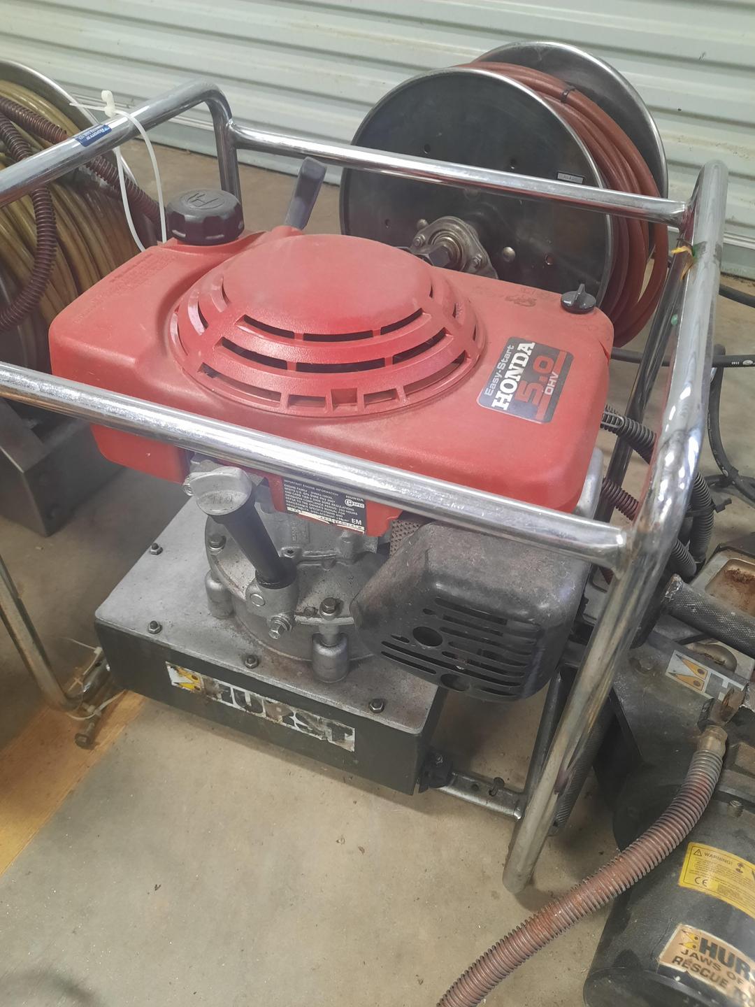 5000 PSI Hurst with Selector Valve, Hose, Cutter, Spreader