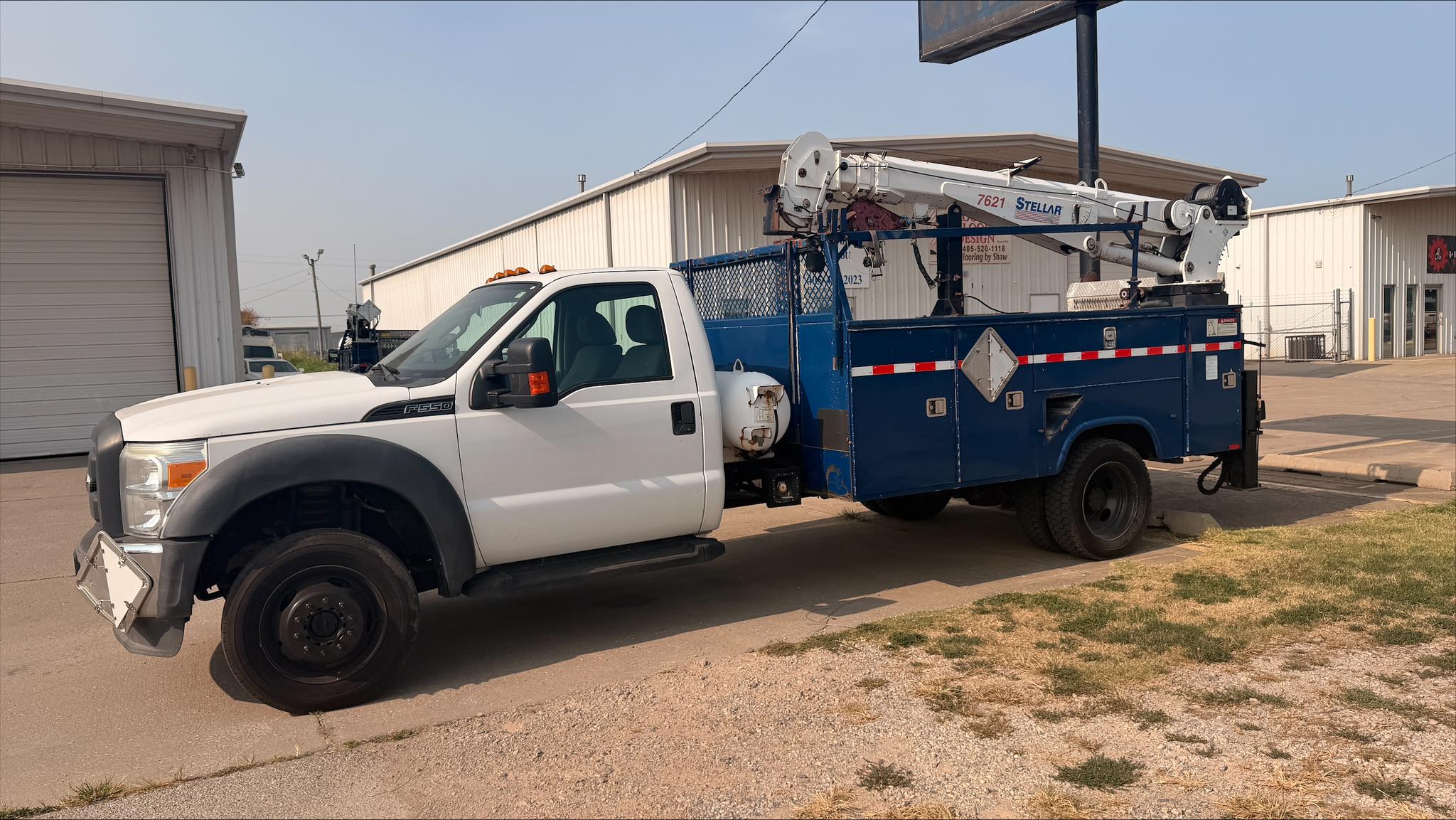 2014 Ford F-550 Stellar Crane Truck - image 2