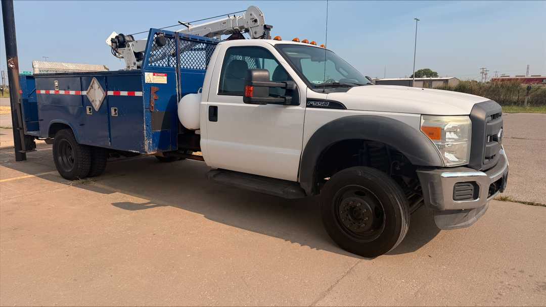 2014 Ford F-550 Stellar Crane Truck