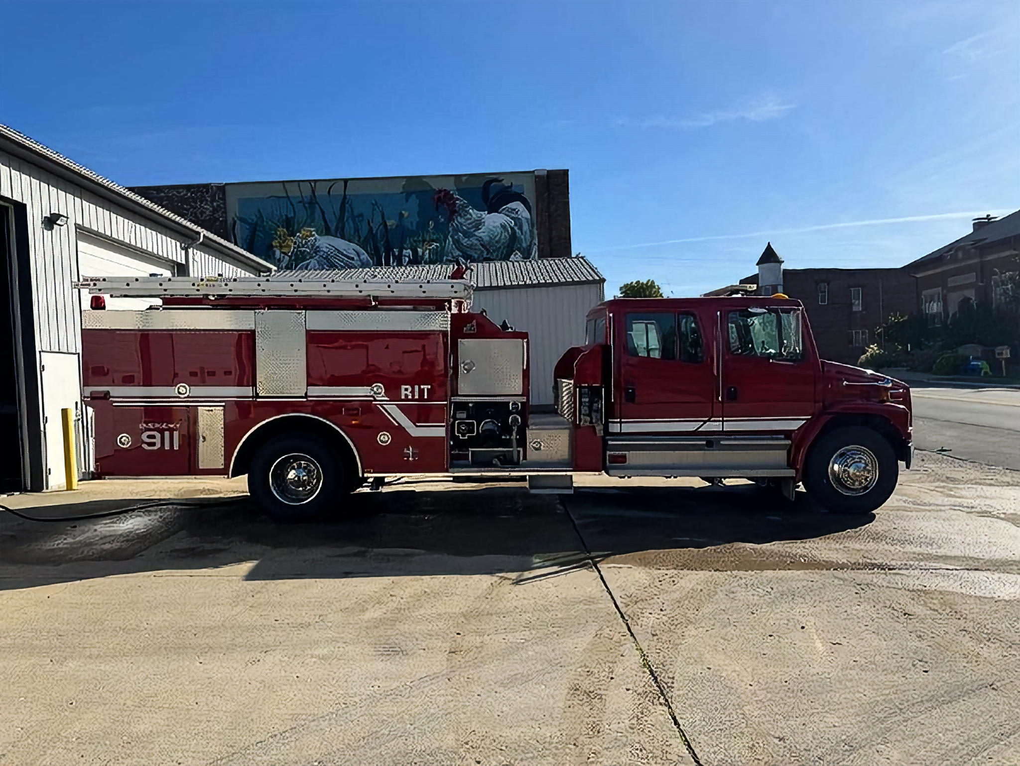 1997 Freightliner Smeal FL80 Engine - image 4