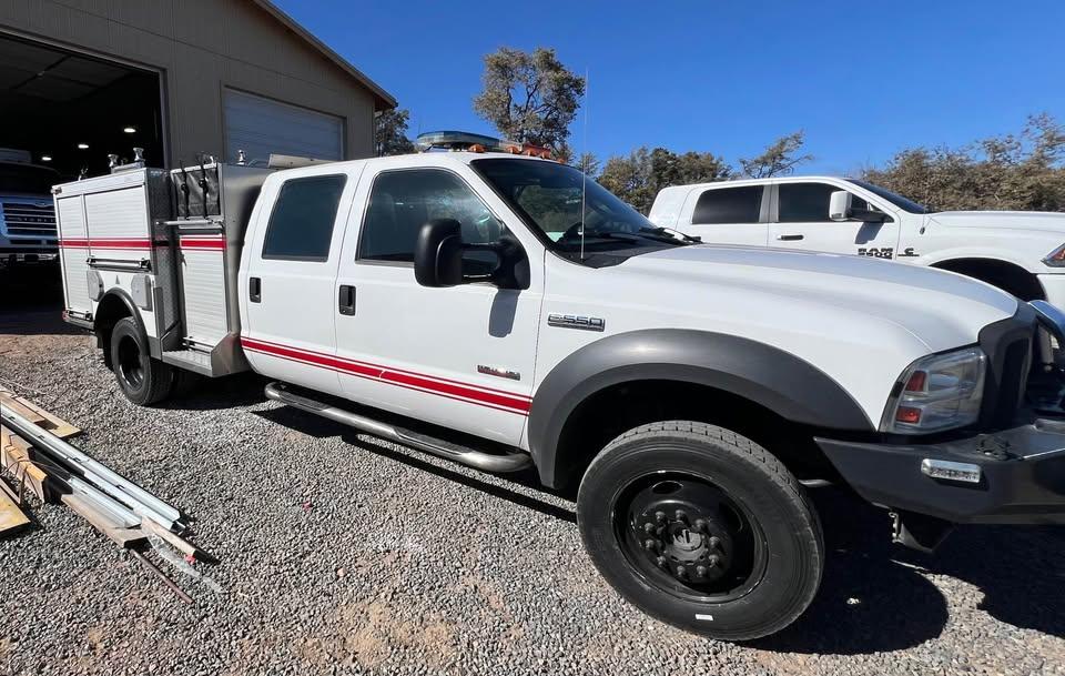 2005 Ford F-550 Type 6, 4x4, CAFS