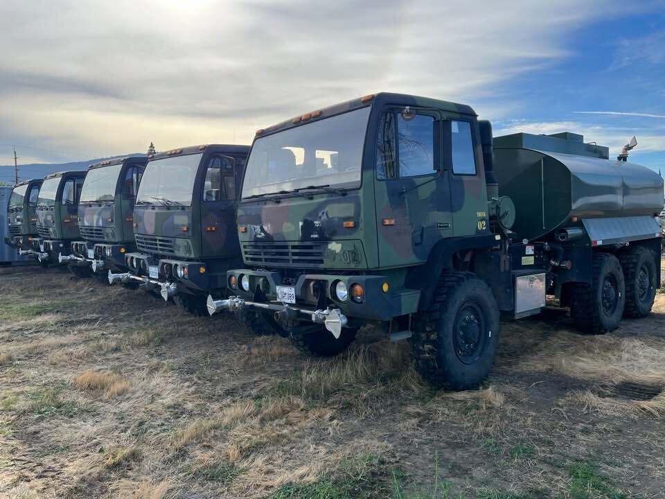 Water Tender Package, 5 Trucks, VIPR Equipped