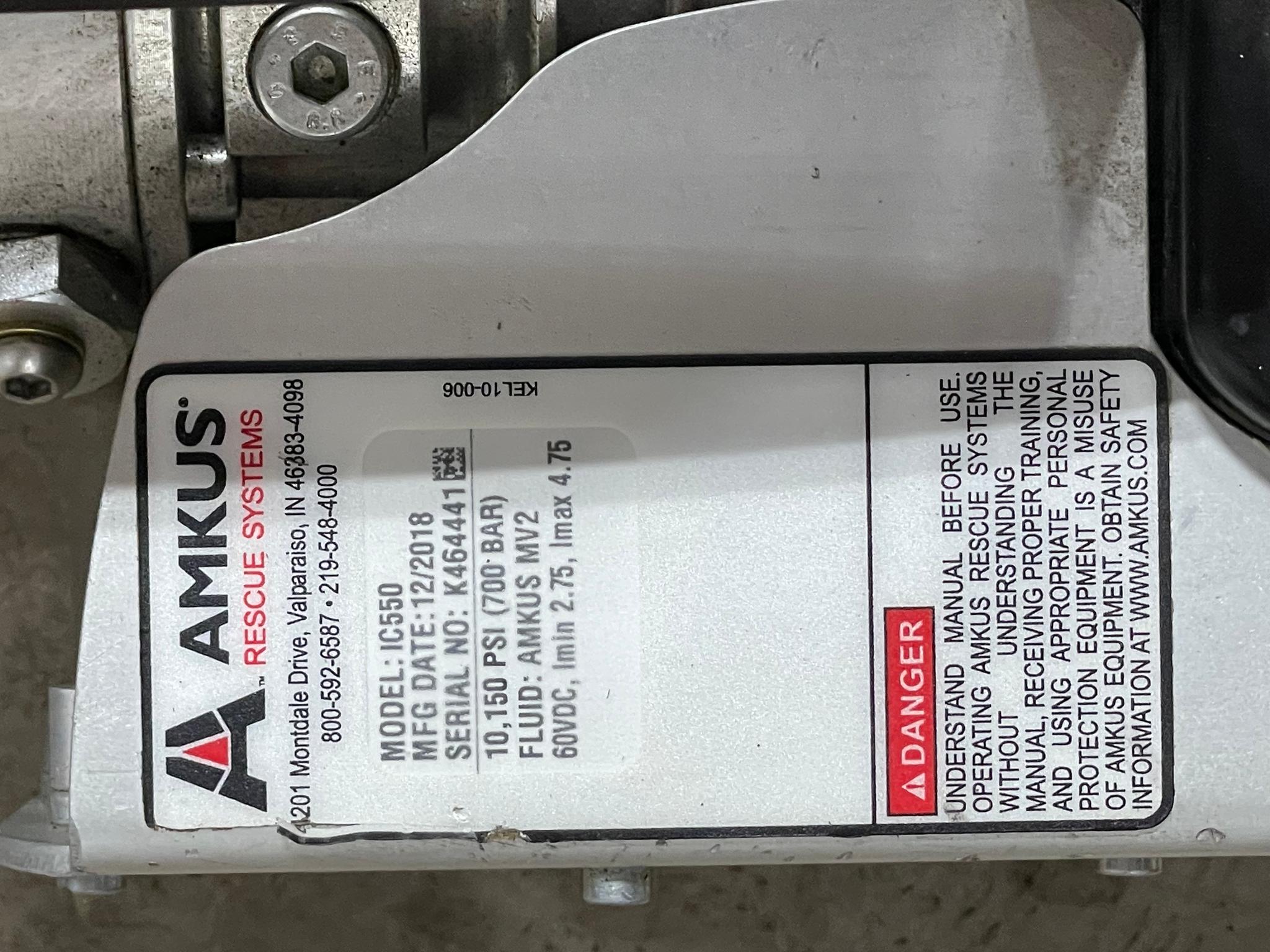 Amkus ION2.0 Cordless IC550 Cutter & IS240 Spreader w/Extended Reach Tips - image 2