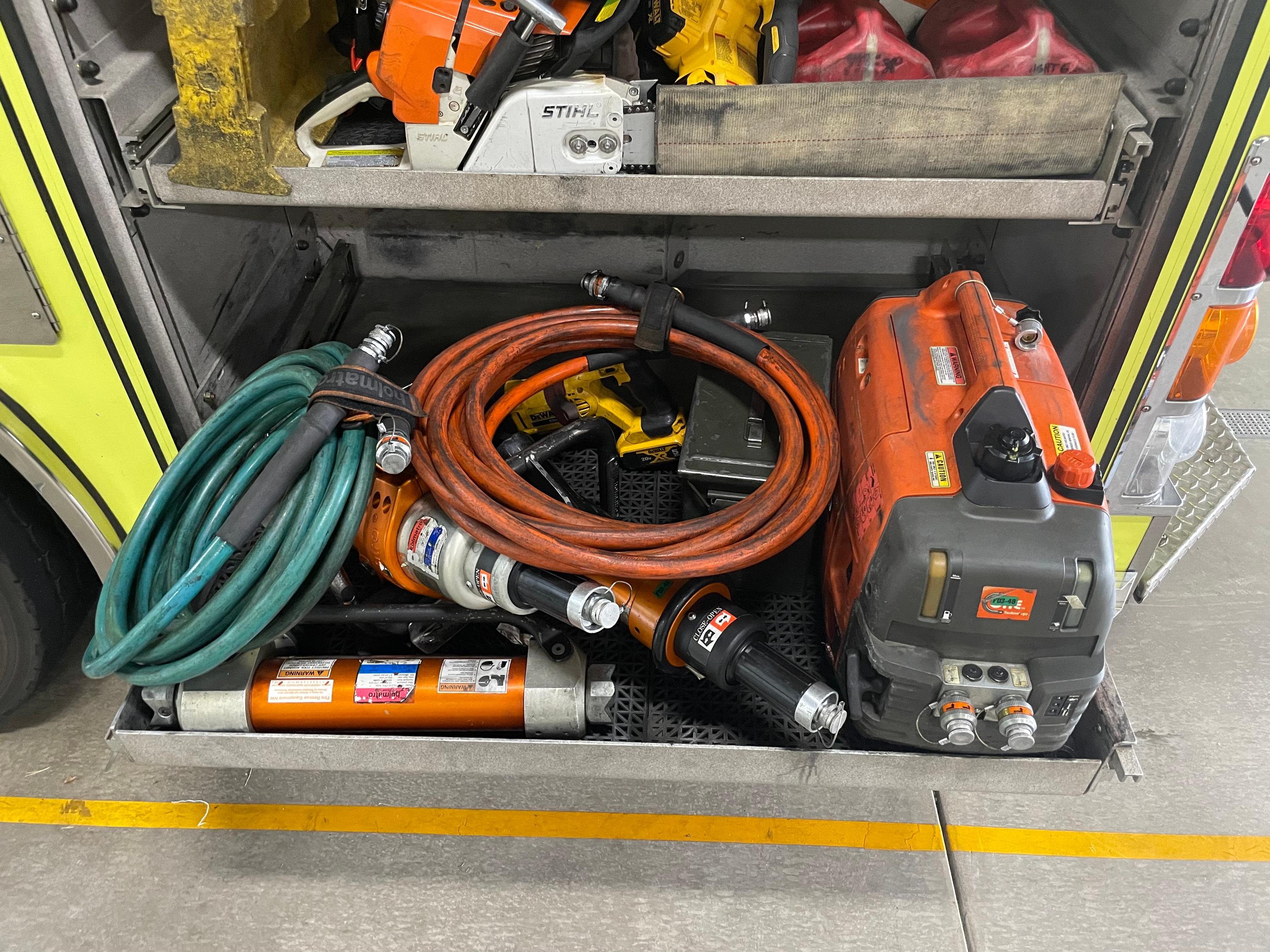 Holmatro Corded Set, DPU31 Pump, 5240CL Spreader, 5050i Cutter, 4350 Ram, 2-32' Hoses - image 6