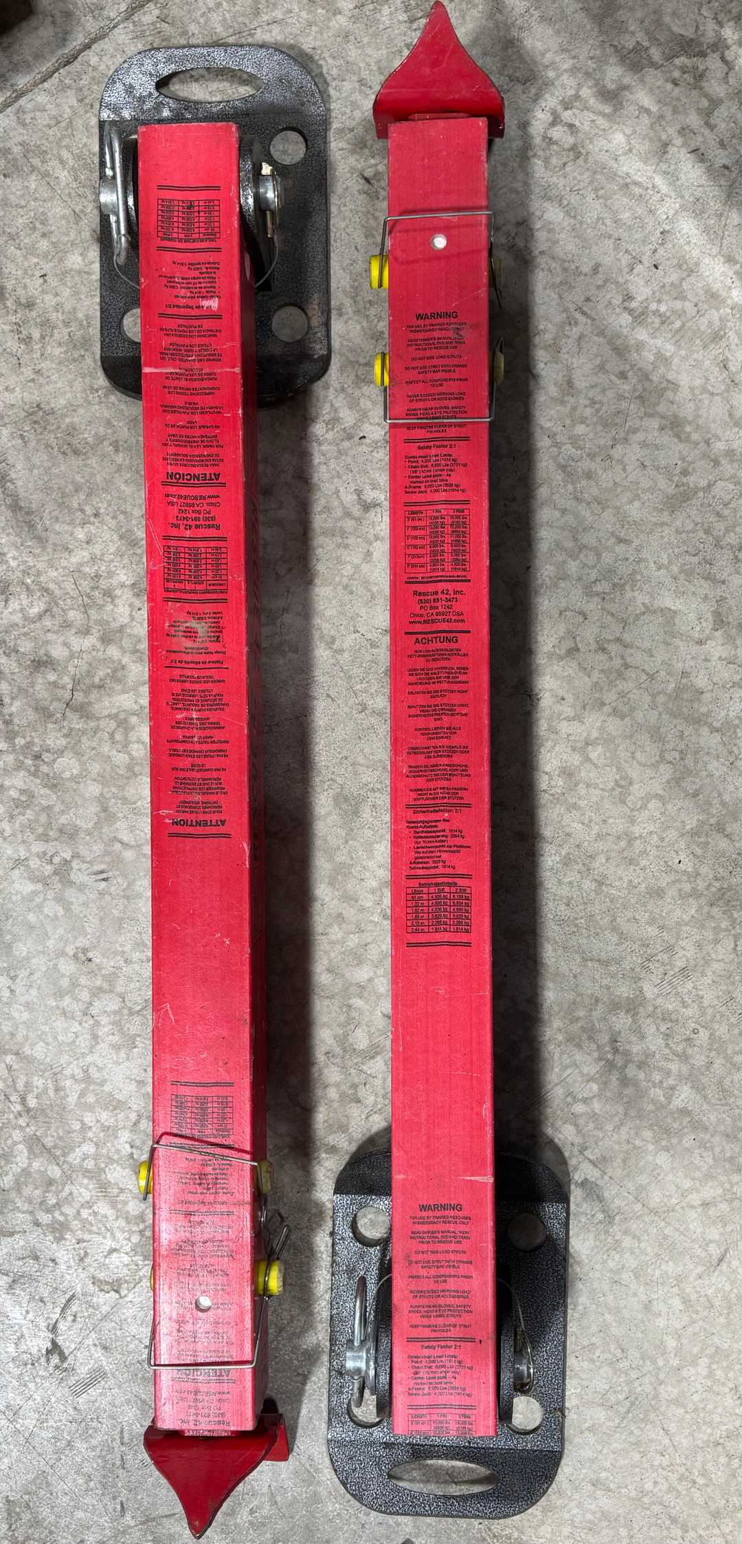 Rescue 42 Long Strut Set