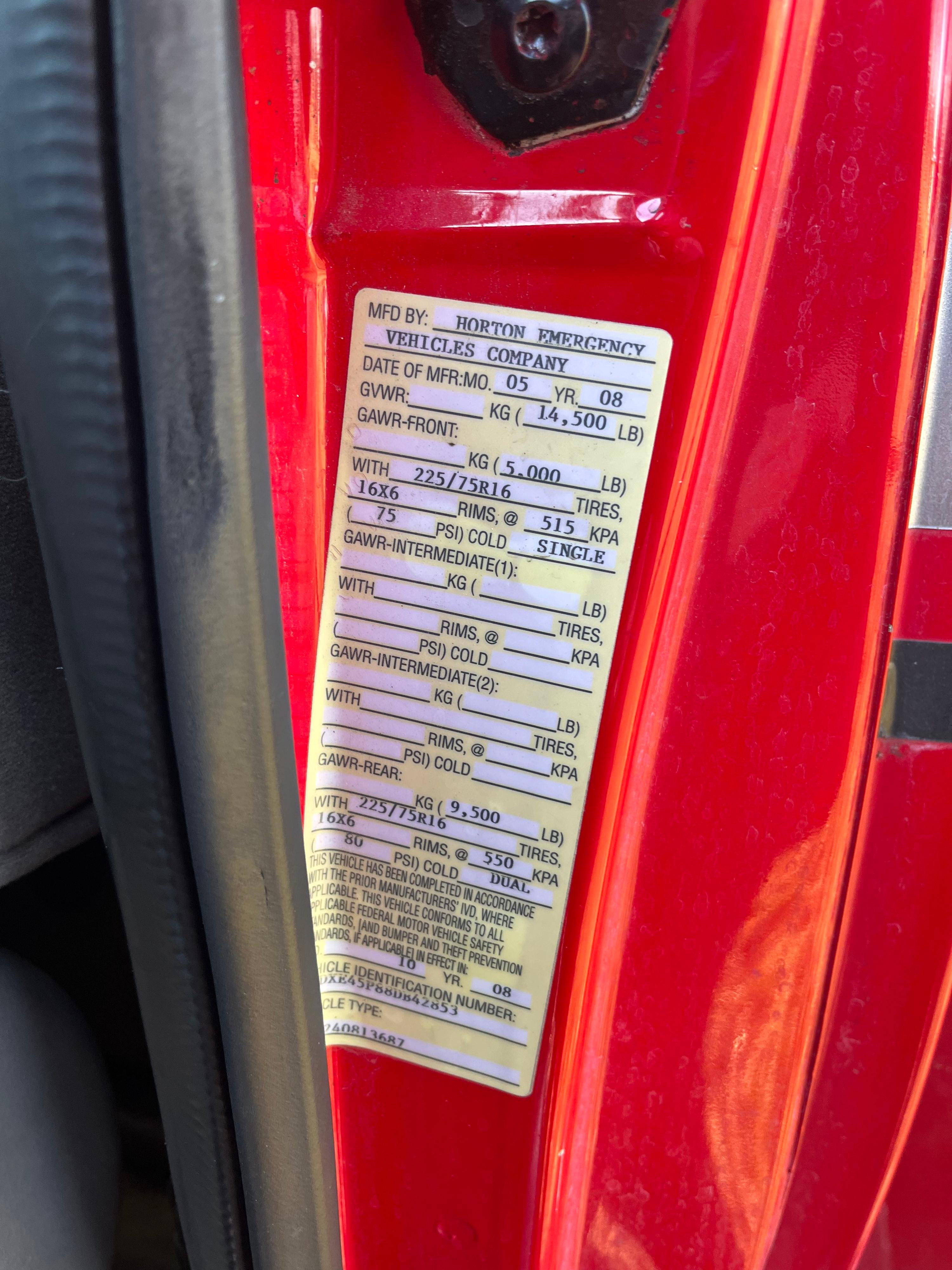 2008 Horton Ford Type III Ambulance - image 18