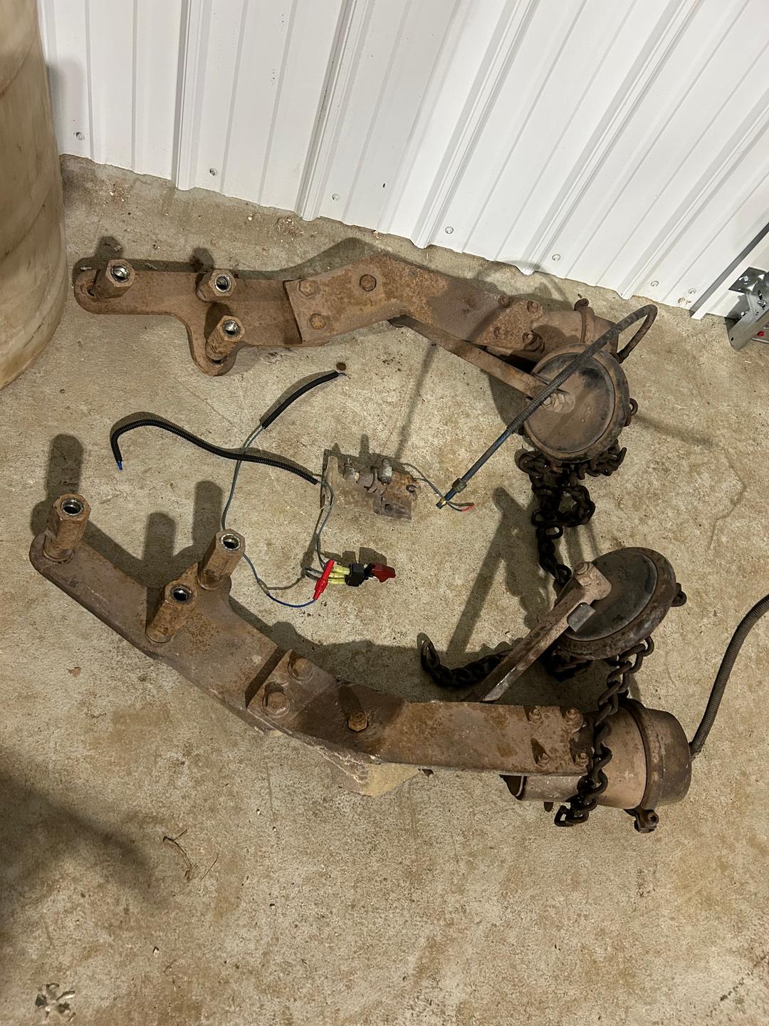 Onspot Automatic Tire Chain Assembly, On spot air operated for medium truck