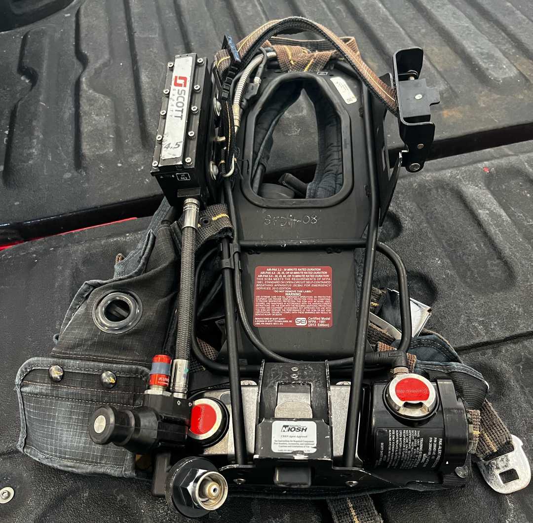 Scott 4.5 SCBA 4500 PSI with Spare Cylinder