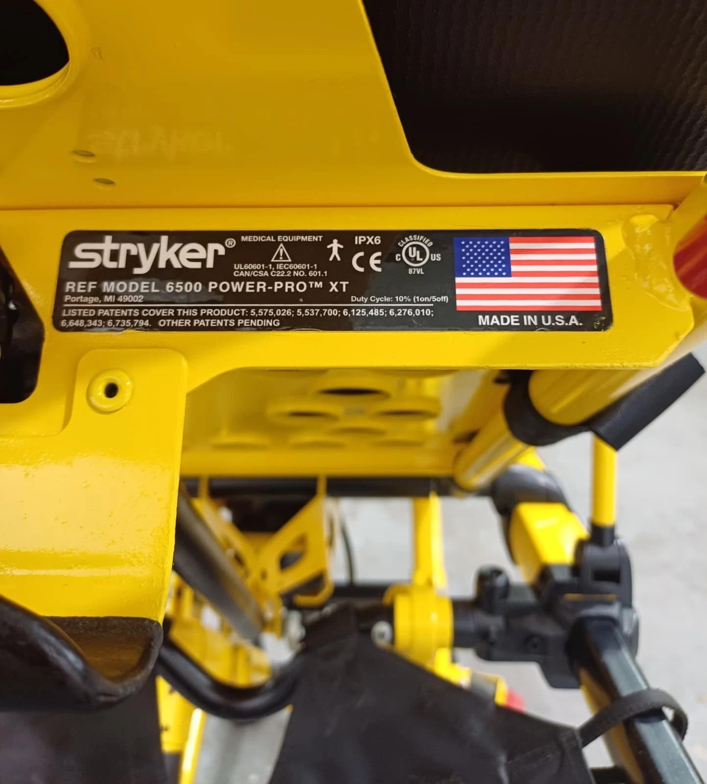 Stryker Power Pro XT 6500 stretcher Ambulance Cot 700lb Gurney EMS,(SN111140920) - image 5