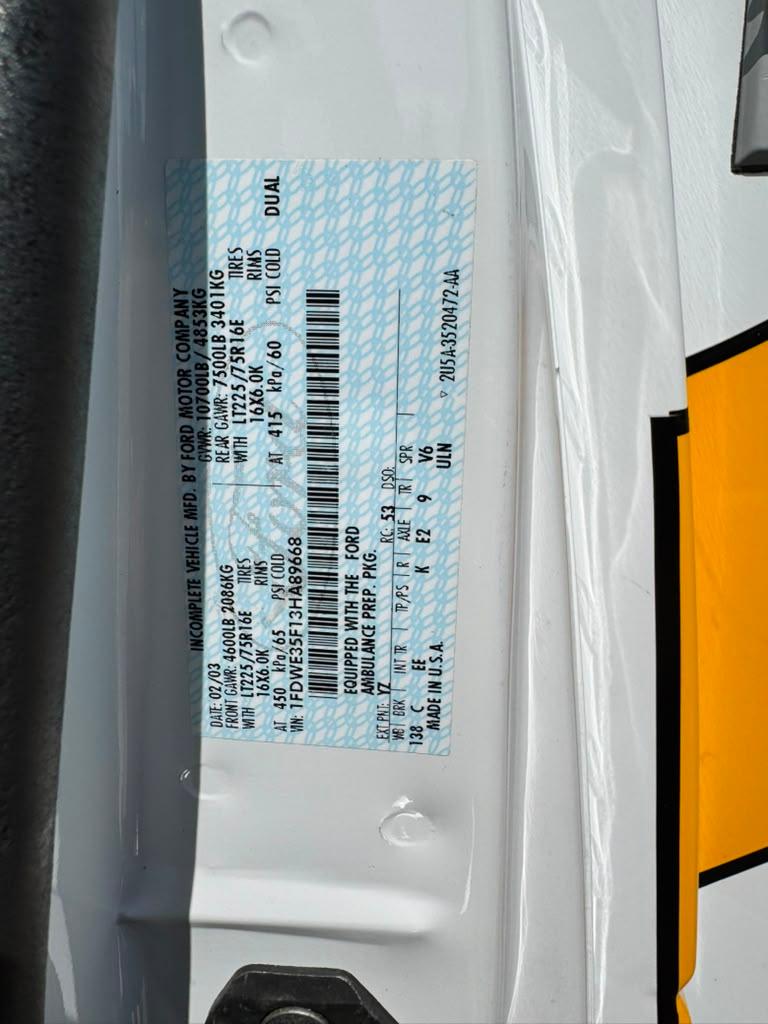 2003 Ford Type III Ambulance - image 27