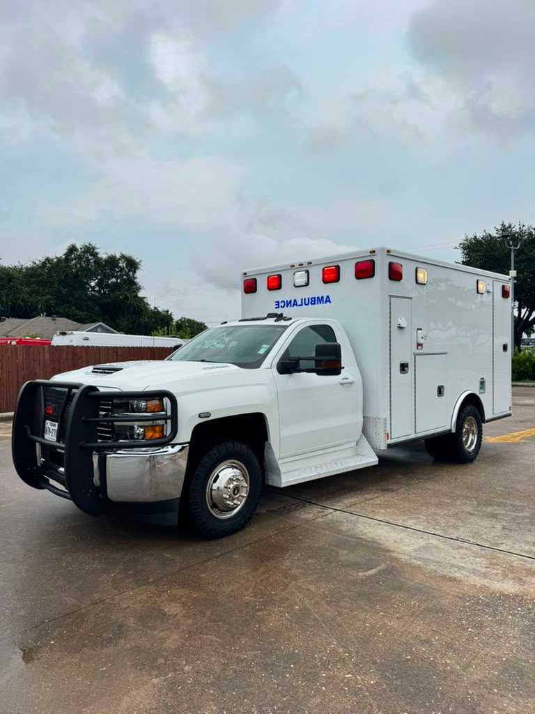 2019 Wheeled Coach Chevrolet 4x4 Ambulance