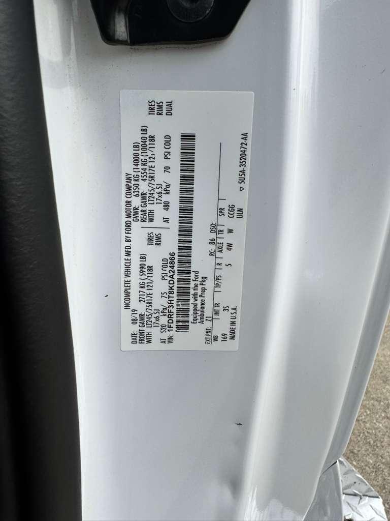 2019 Ford Type I Ambulance - image 10