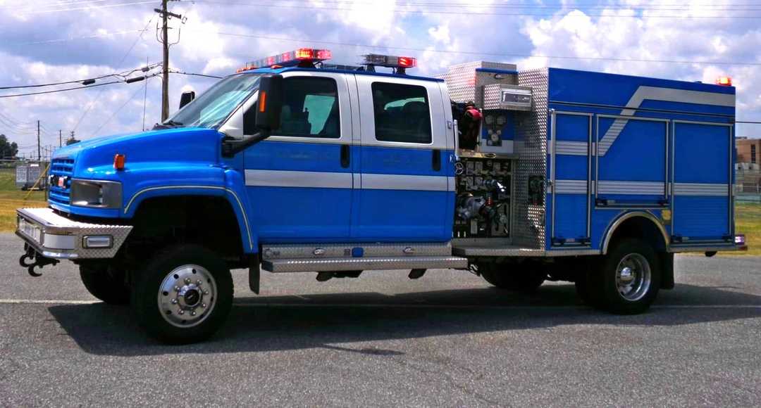 2009 GMC 5500 4x4 Mini Pumper