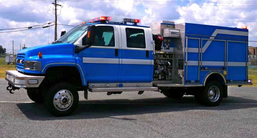 2009 GMC 5500 4x4 Mini Pumper