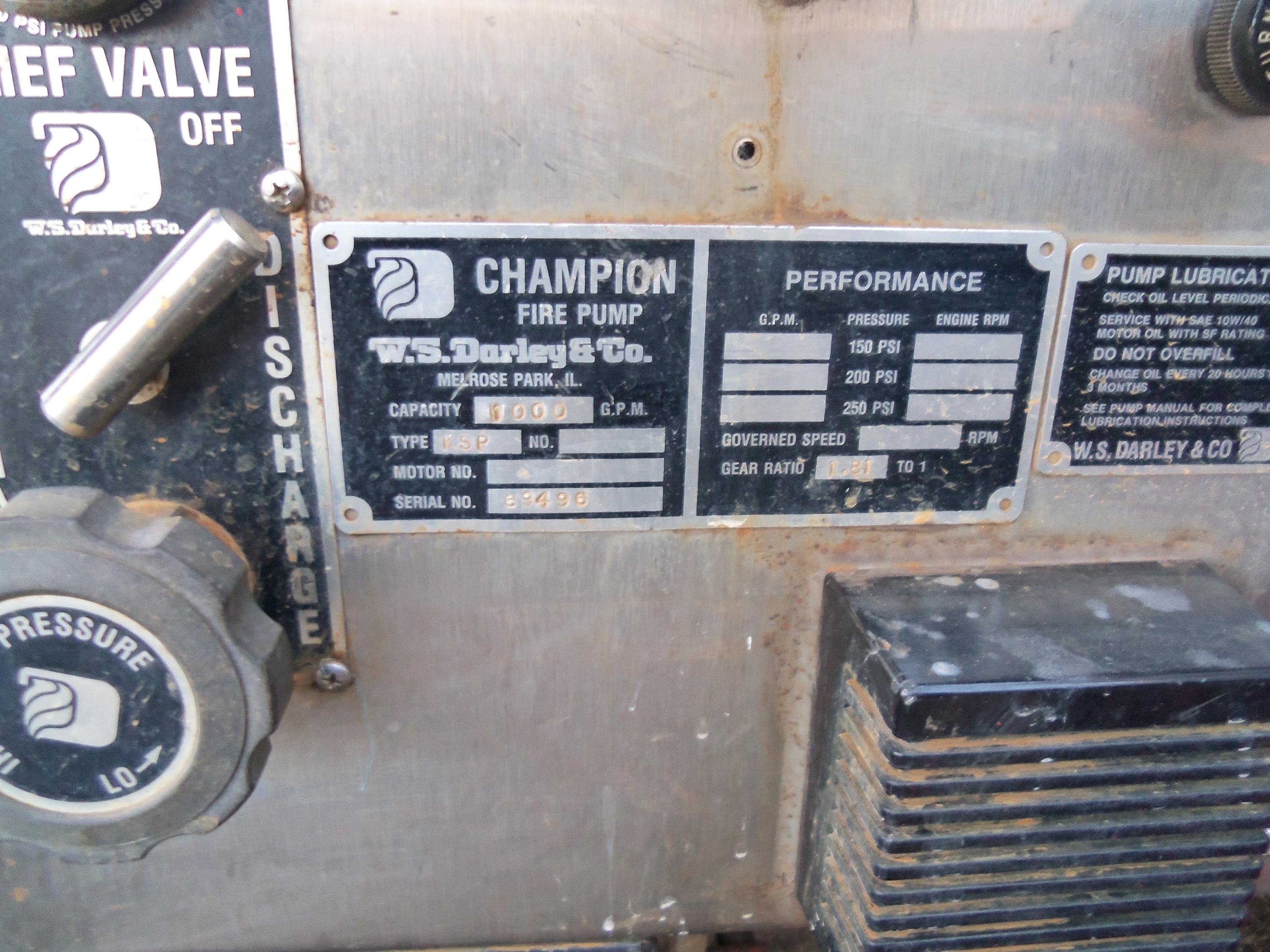 1990 Custom Fire Freightliner Pumper Tanker - image 12