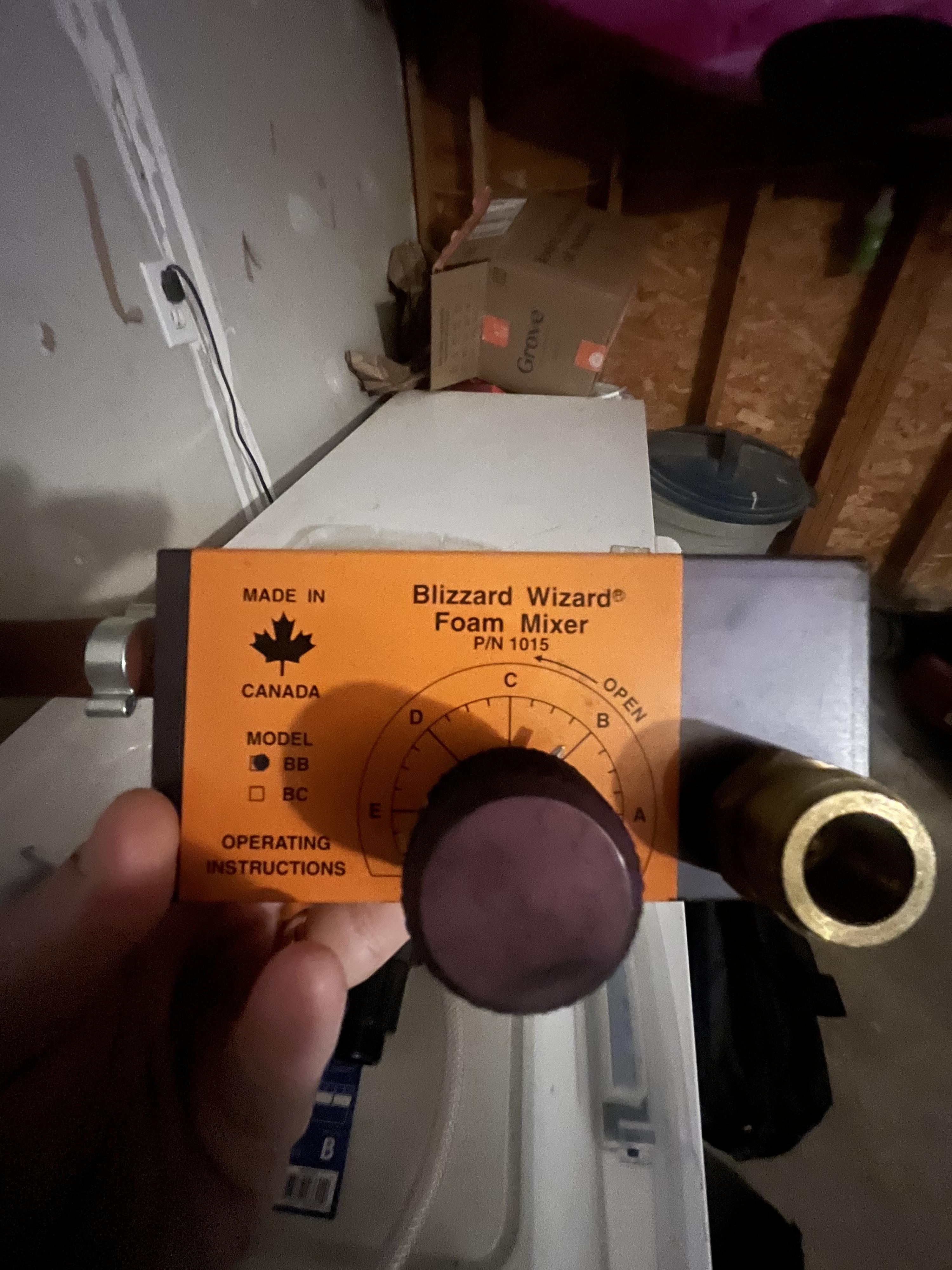 Blizzard Wizard Foam Mixer - image 1