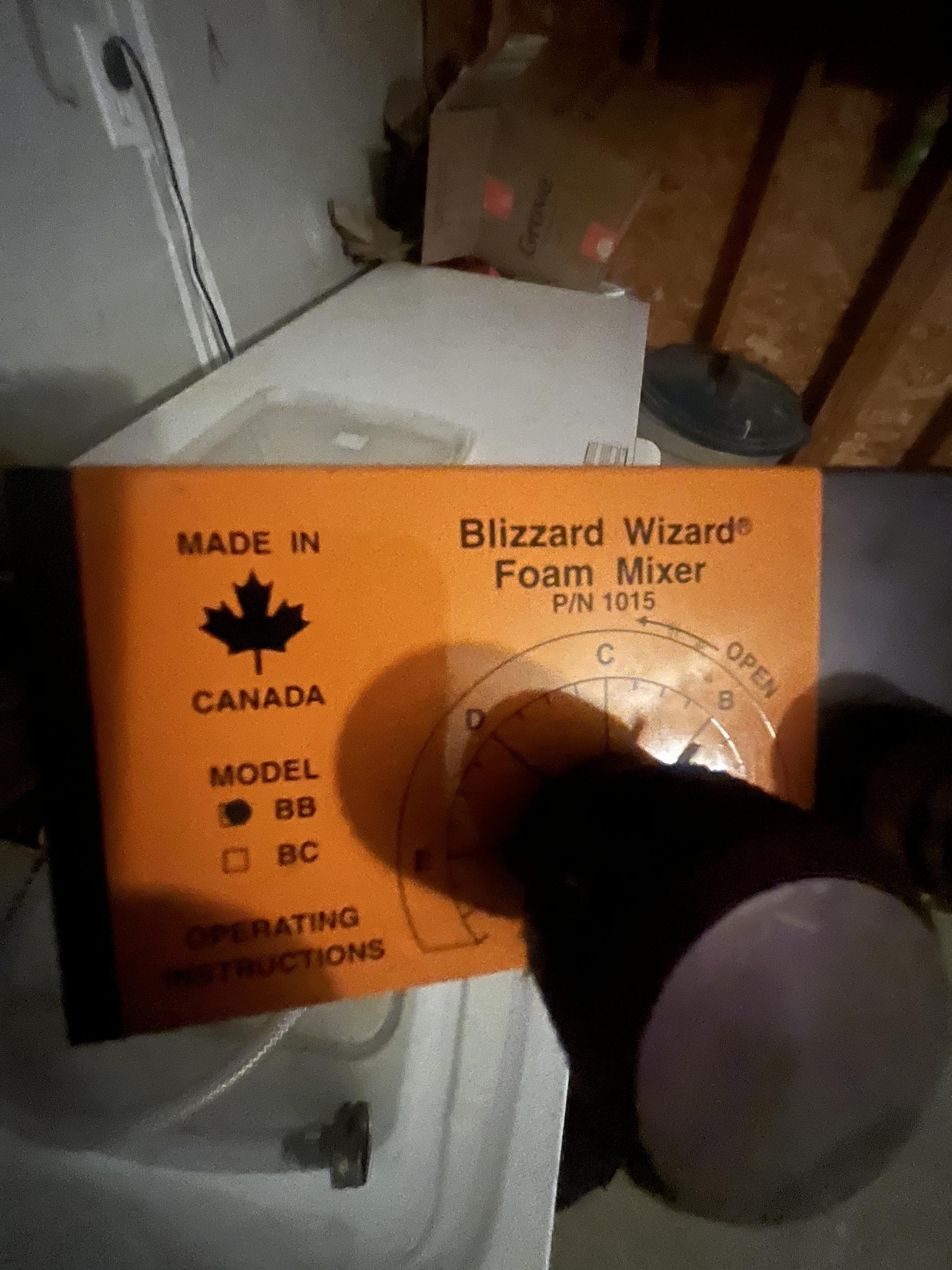 Blizzard Wizard Foam Mixer - image 3