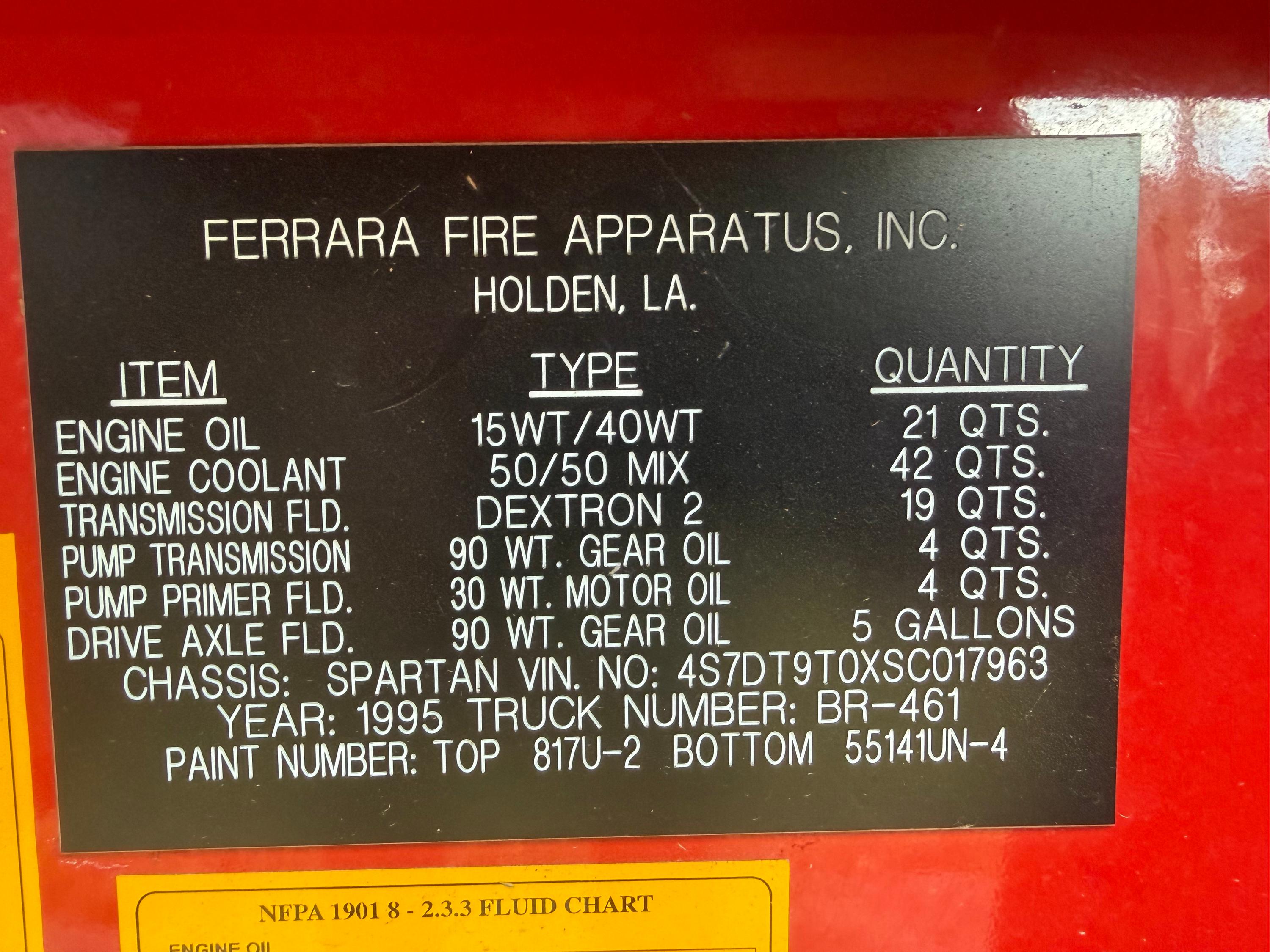 1995 Ferrara Spartan Pumper - image 25