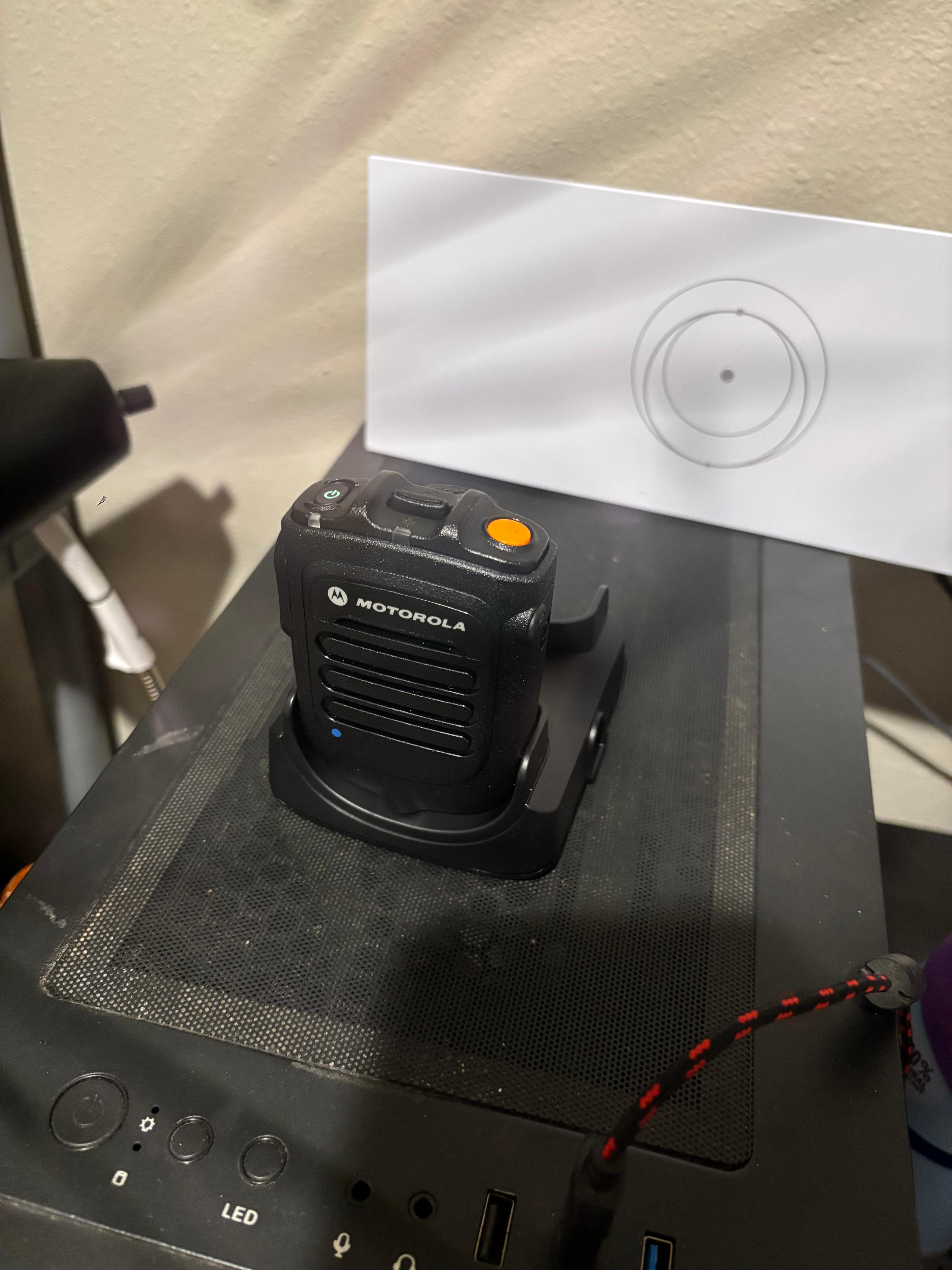 Motorola remote speaker mic - image 1