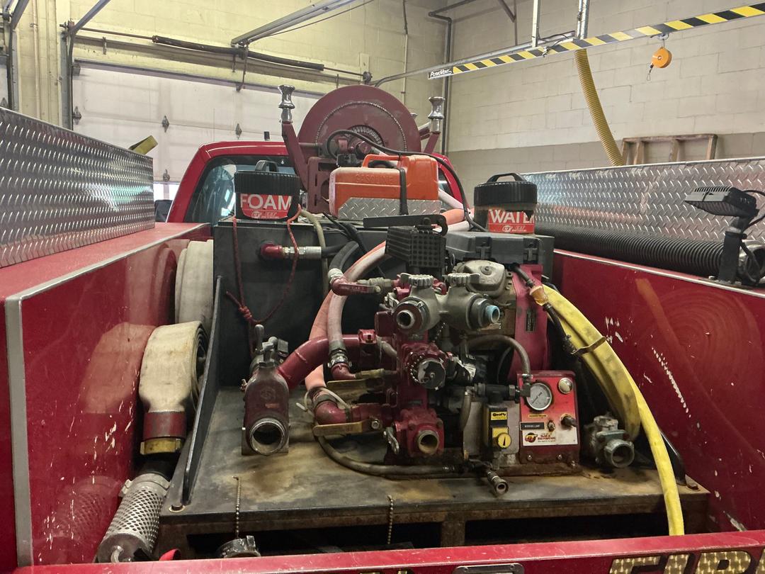 Brush Tank/Pump with Utility Body