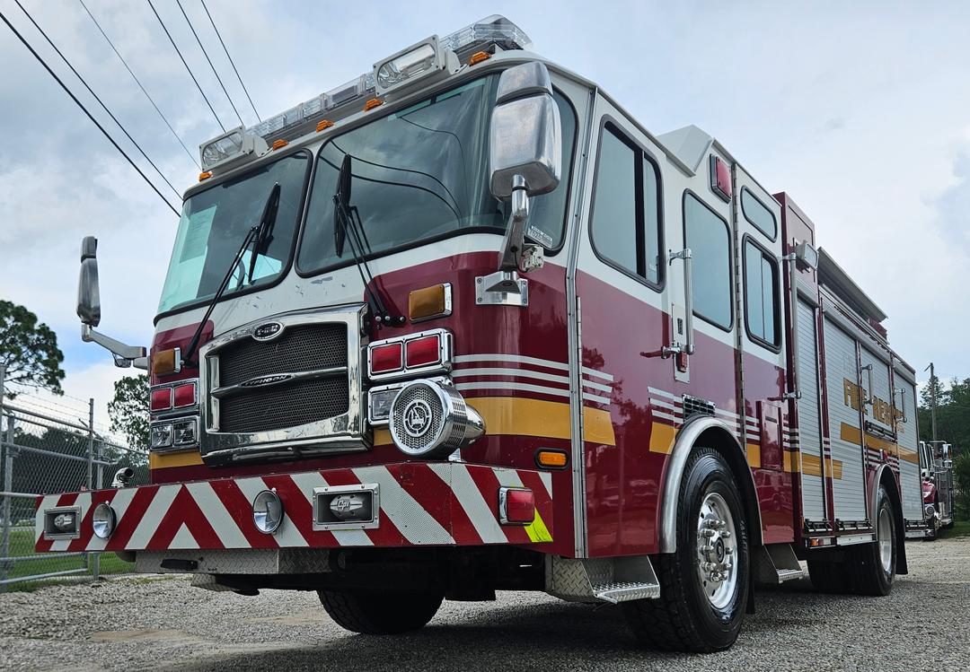 2009 E-ONE TYPHOON RESCUE PUMPER - NO RUST SOUTHERN UNIT