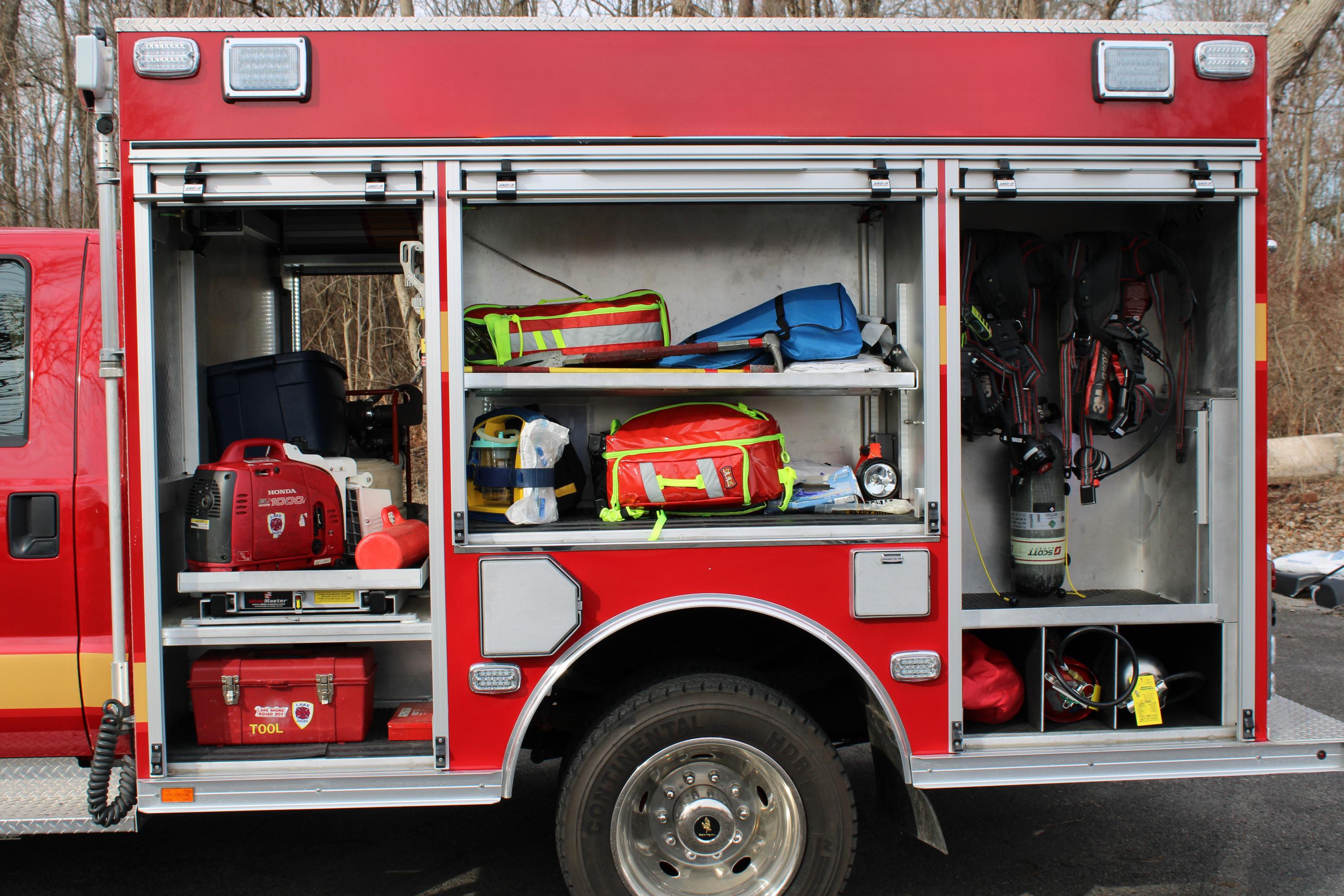 2014 4x4 Rosenbauer Ford F550 Light Rescue Truck - image 15