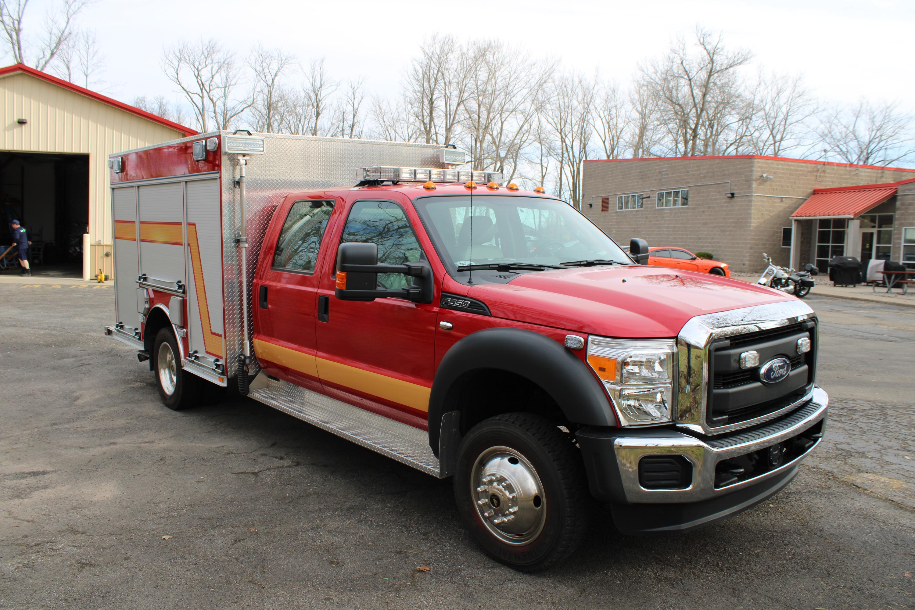 2014 4x4 Rosenbauer Ford F550 Light Rescue Truck - image 12