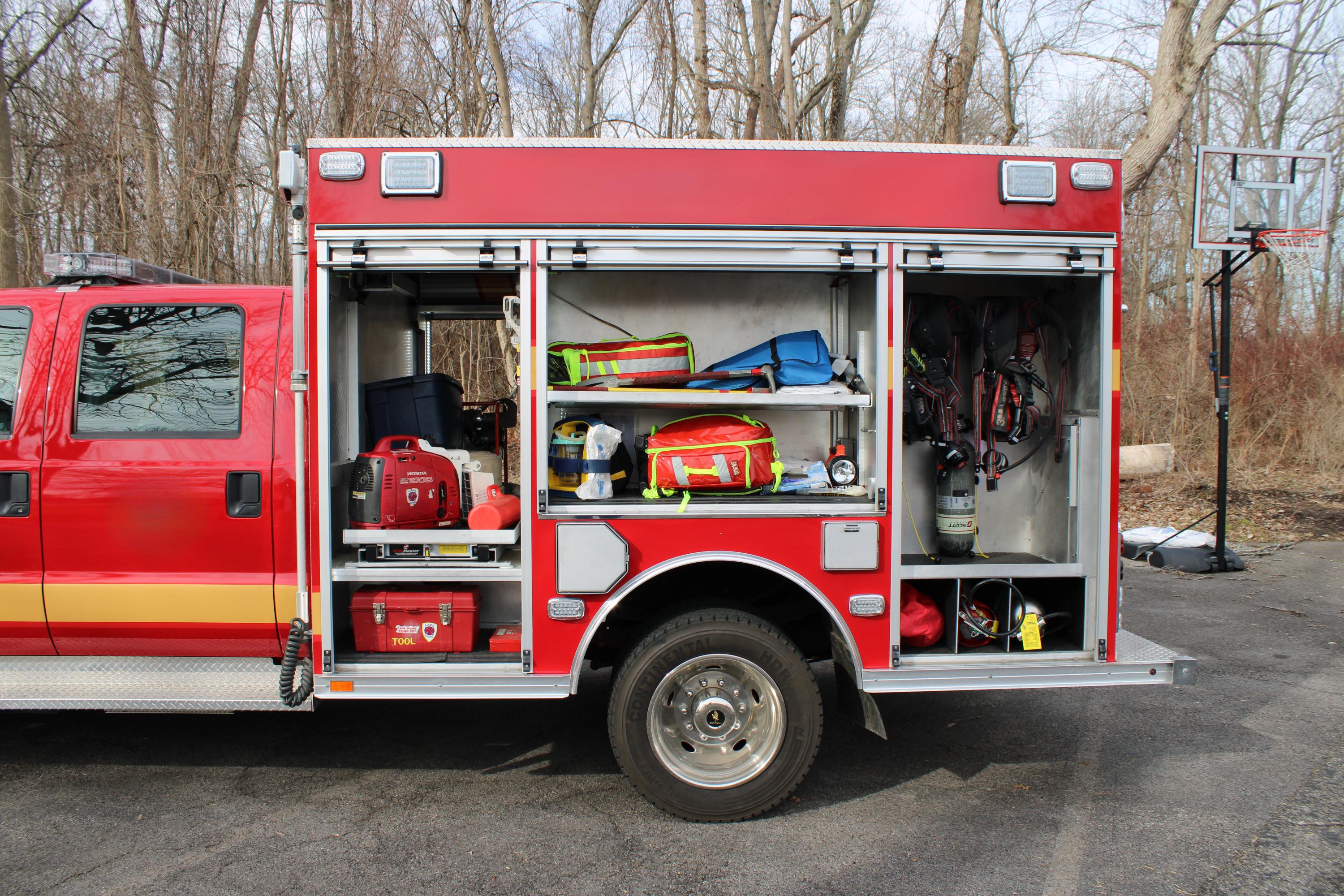 2014 4x4 Rosenbauer Ford F550 Light Rescue Truck - image 14