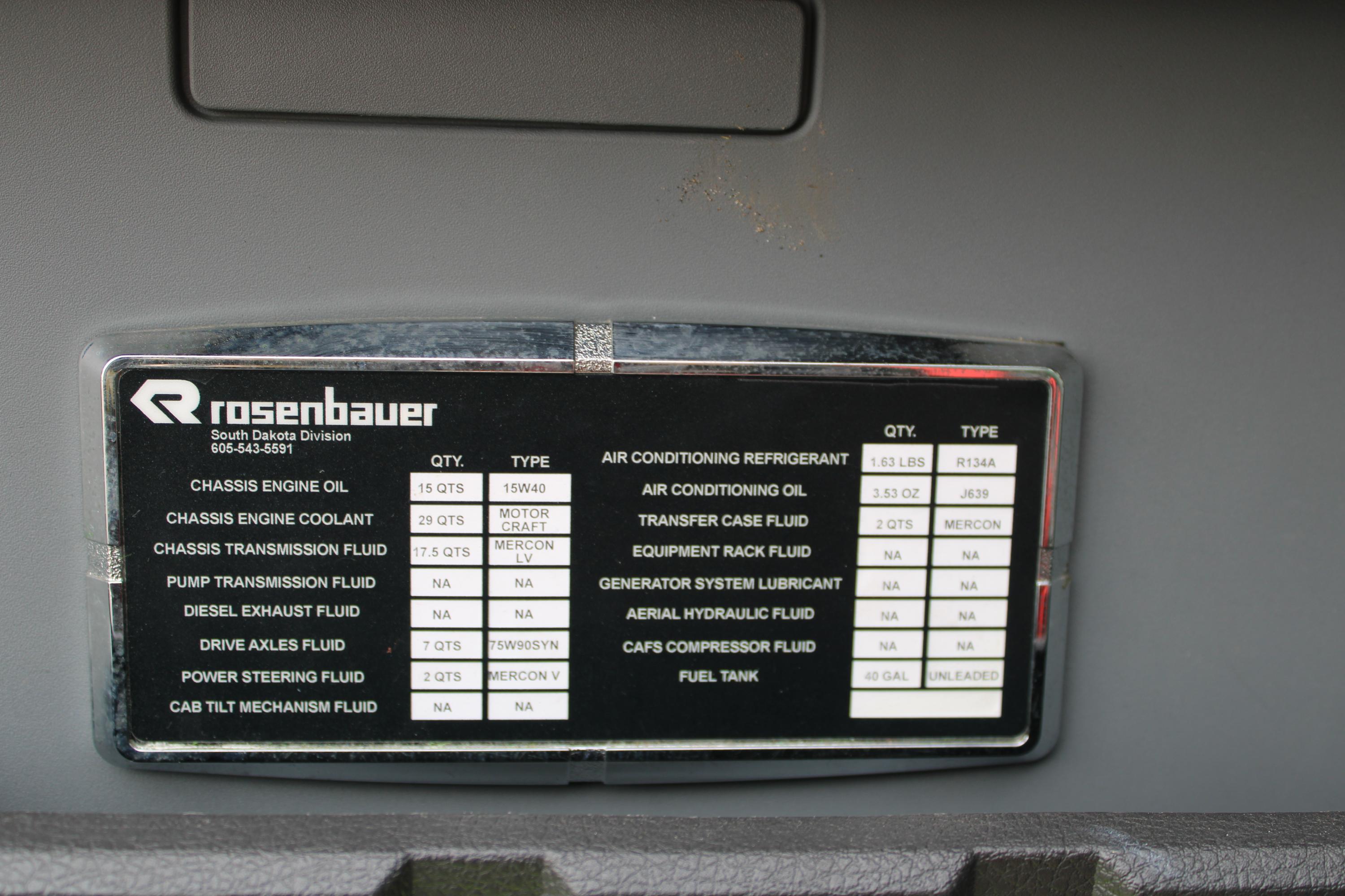 2014 4x4 Rosenbauer Ford F550 Light Rescue Truck - image 28