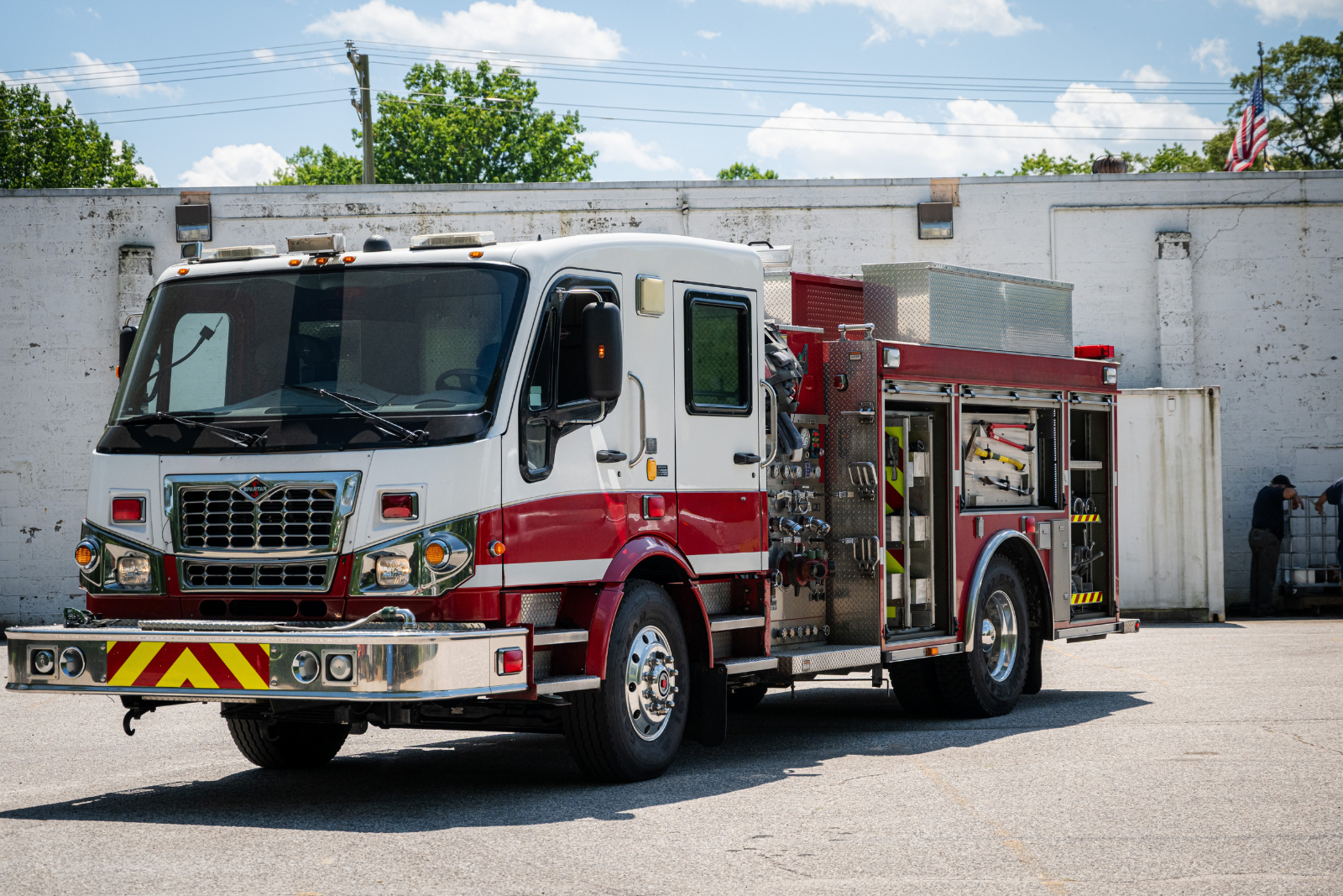 2008 Spartan Smeal Pumper Tanker - image 1