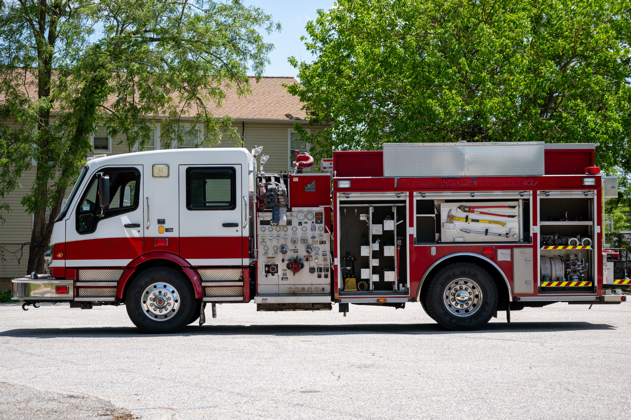 2008 Spartan Smeal Pumper Tanker - image 3