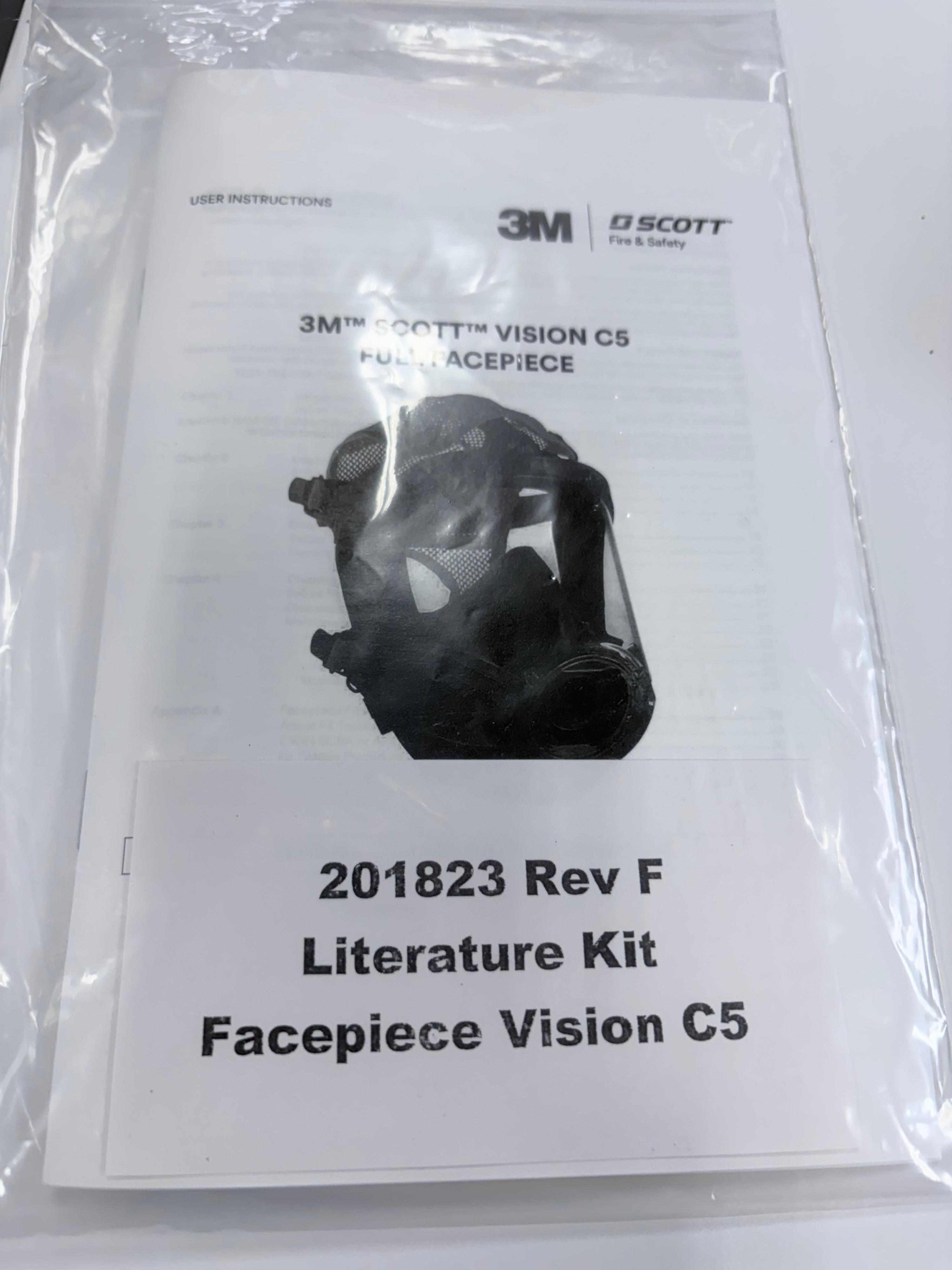 3M SCOTT Vision C5 Full Facepiece Large - image 5