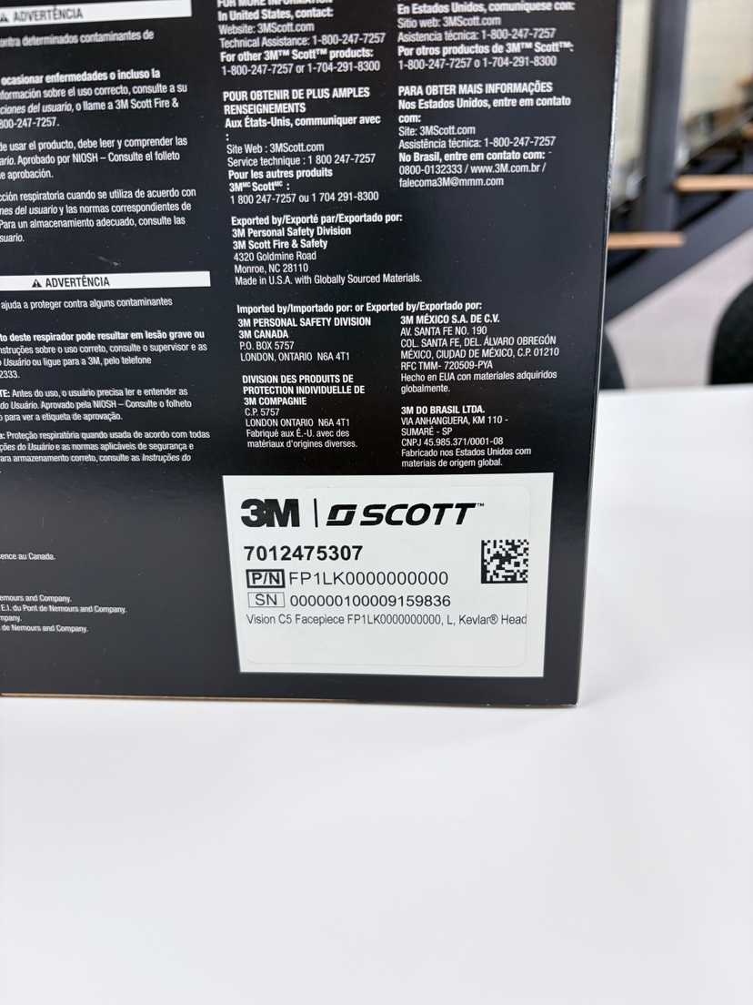 3M SCOTT Vision C5 Full Facepiece Large — photo 4