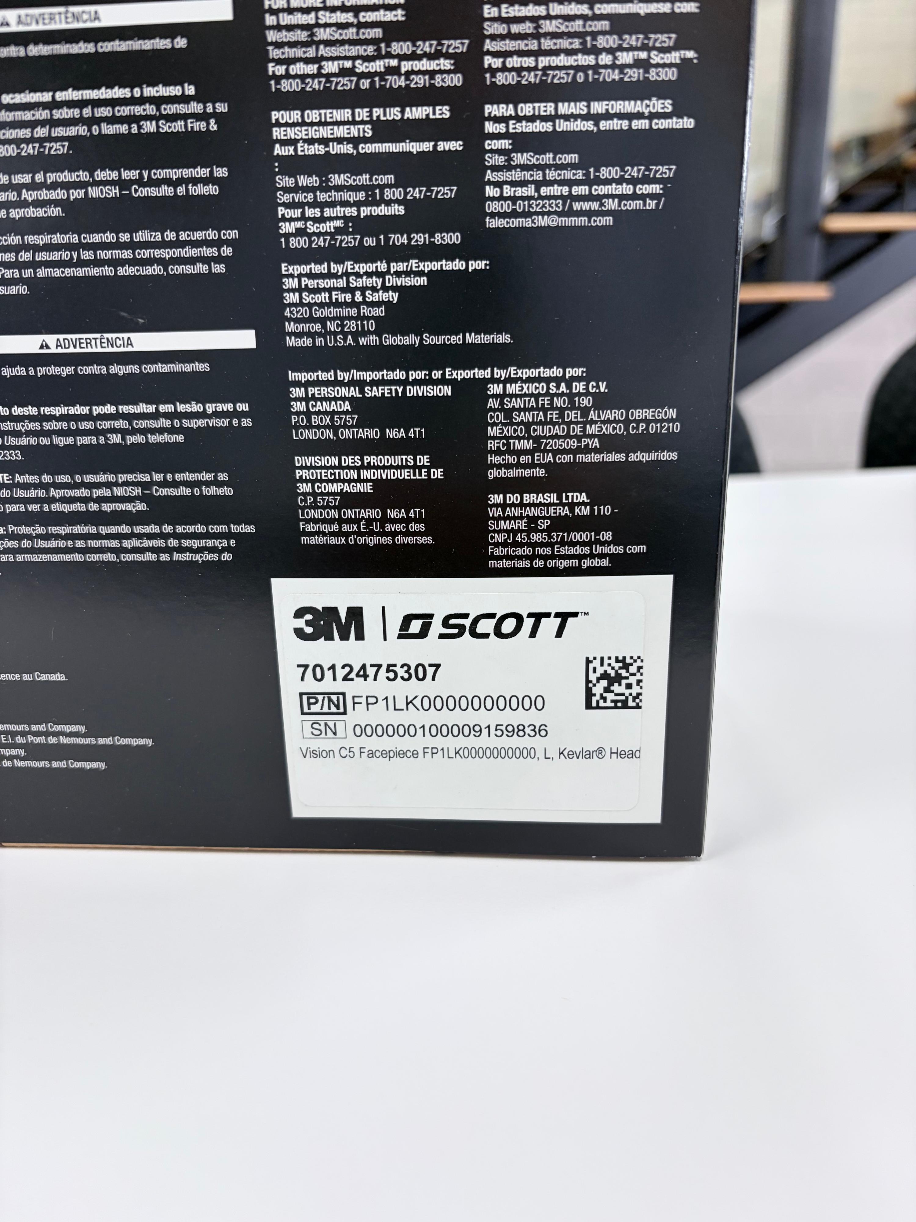 3M SCOTT Vision C5 Full Facepiece Large - image 4