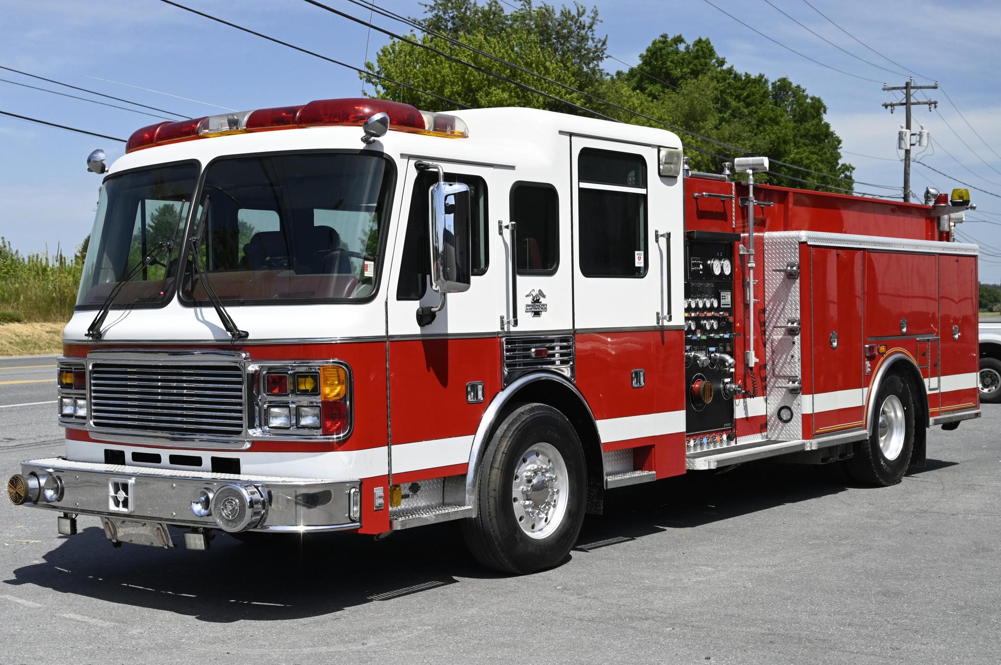 2001 ALF 1250/1250 Rural Pumper with Rear dump - image 1