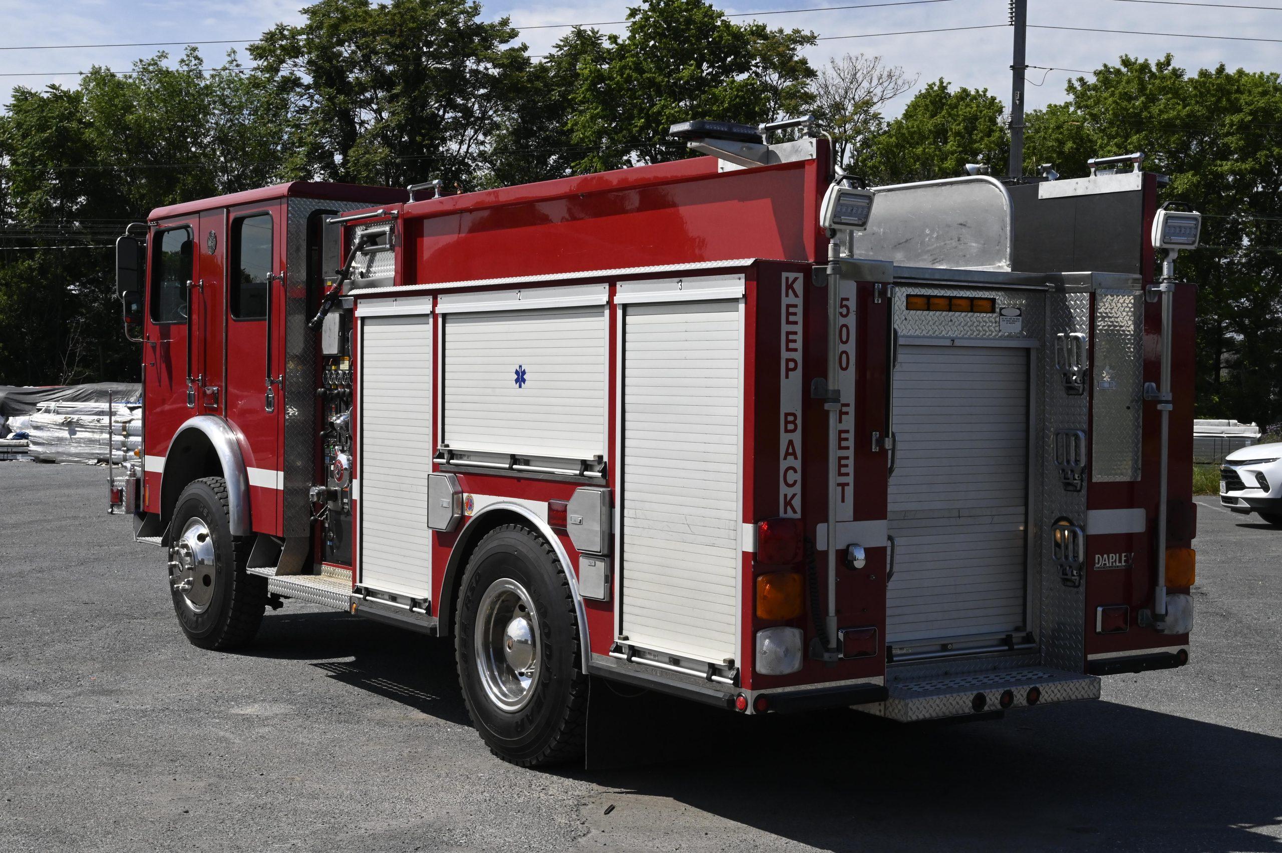 2001 HME/Darley 4X4 Pumper 1000/500 with CAFS - image 3