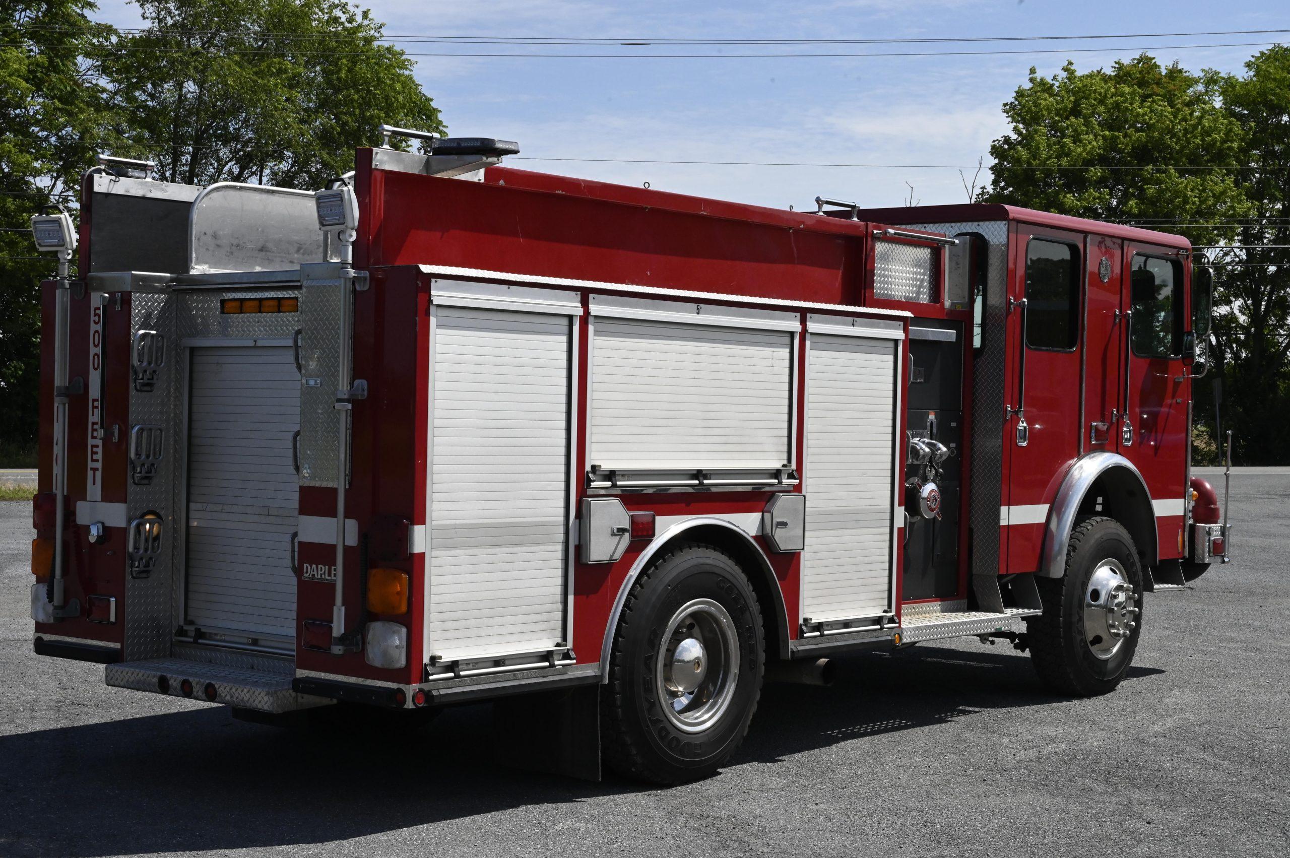 2001 HME/Darley 4X4 Pumper 1000/500 with CAFS - image 4