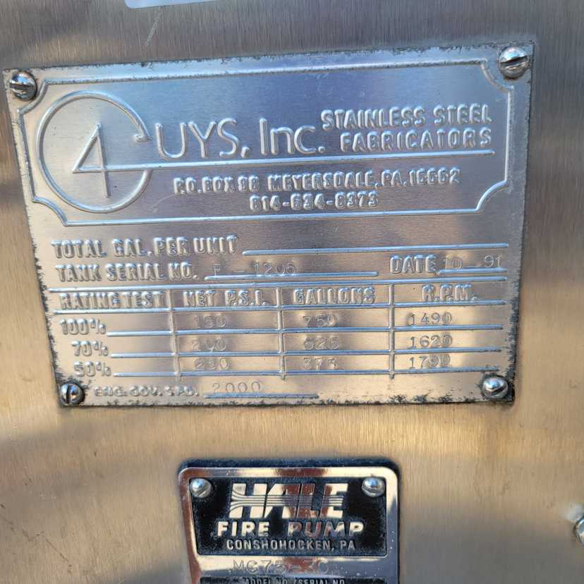 1990 4 Guys Ford Pumper Tanker — photo 7