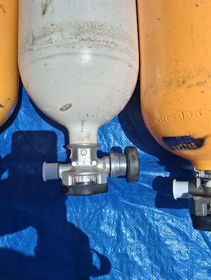 5 Steel 30 Minute SCBA Air Storage Cylinders, (Scott, MSA, ISI, Draeger, Interspiro) - image 8