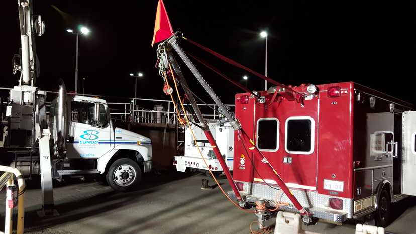 REDUCED 20%     AMKUS ARRS 1 Rescue System w/Double Gin Pole Kit, Hitch and Straps — photo 4