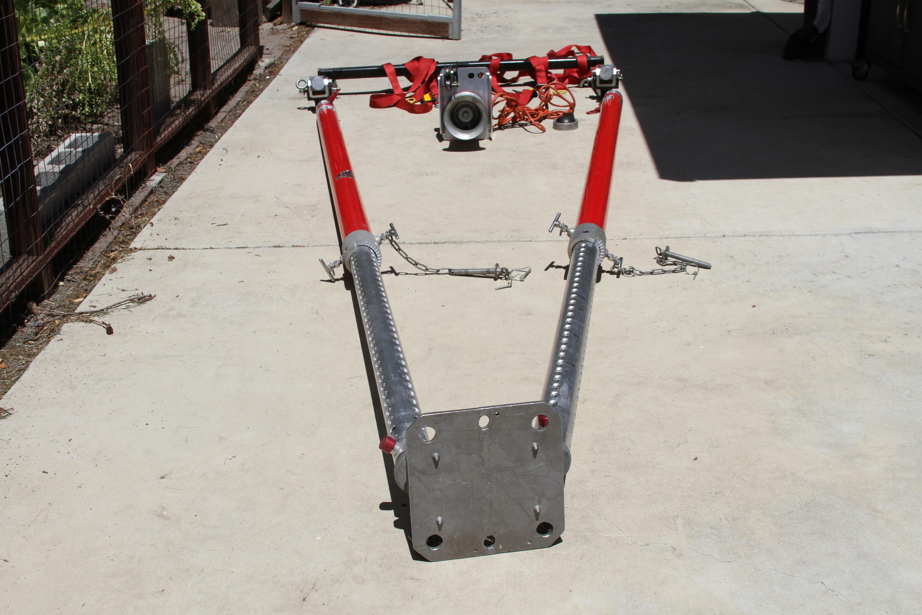 REDUCED 20%     AMKUS ARRS 1 Rescue System w/Double Gin Pole Kit, Hitch and Straps - image 9