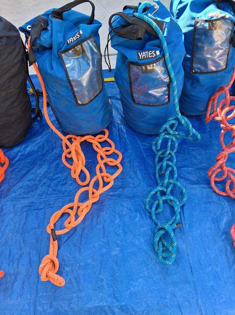 REDUCED 10%   1800 LF of CMC 1/2 in (12.5mm) Static Pro Lifeline, and Petzl Vector 1/2 in Rescue Rope with Rope Bags — photo 4
