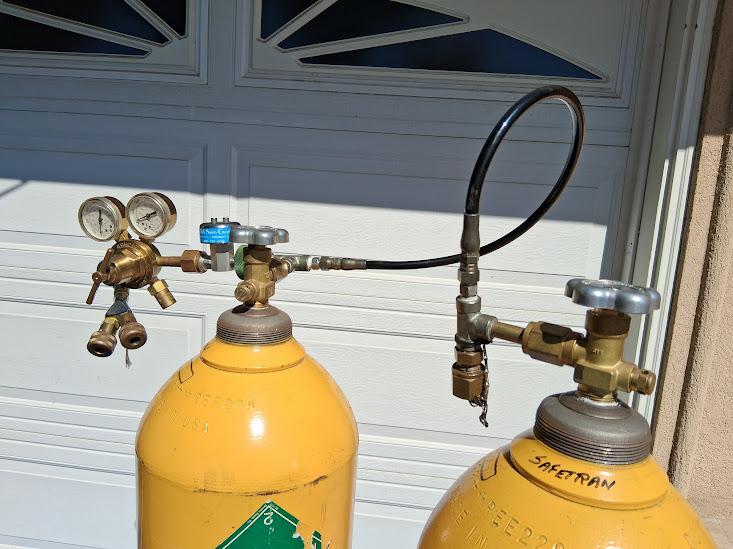 REDUCED 10% ISO/UN/DOT/ASME Breathing Air Cascade Storage System, with 4500psi HP Cylinders - image 1