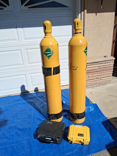 REDUCED 10% ISO/UN/DOT/ASME Breathing Air Cascade Storage System, with 4500psi HP Cylinders - image 2