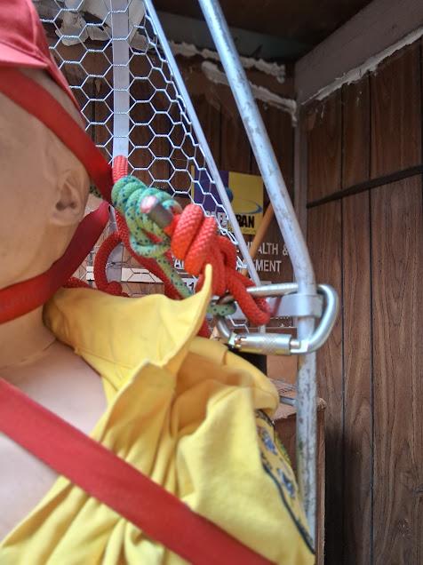 Simulaids 165# Rescue Randy & USN Junkin Stokes w/NPFA rated Kermantle Rigging System - image 9