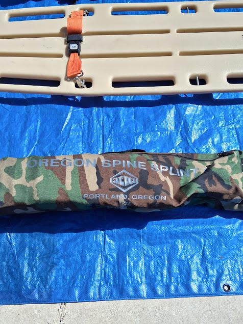 Skedco Rescue Stretcher, SpineX Backboard, Oregon Spine Splint II - image 10