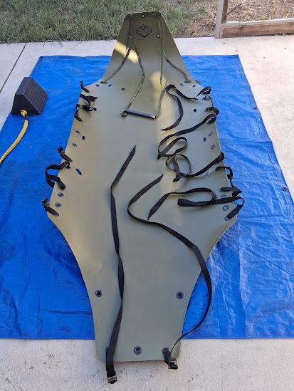 Skedco Rescue Stretcher, SpineX Backboard, Oregon Spine Splint II - image 13