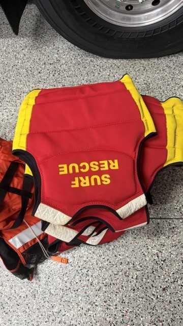 Personal floatation devices, surf rescue